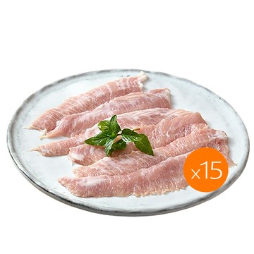 卜蜂 國產手切霜降松阪豬 超值15包組(150g/包)