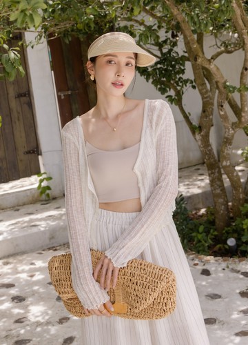 此區任選2件/$498 小捲邊防曬小外套