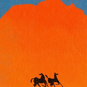 荷蘭PSTR裝飾畫50x70cm Horses of Wadirum