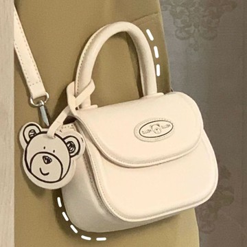 免運🔮洋氣百搭卡通小熊包包女包新款韓版學生可愛斜挎包手提包小潮韓系 上班包包 側背包 通勤包 托特包 包包女 斜背包