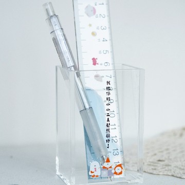 非客製商品 壓克力筆筒「小滴愛收納」 吉祥物 小滴周邊商品 de.a滴ㄟ