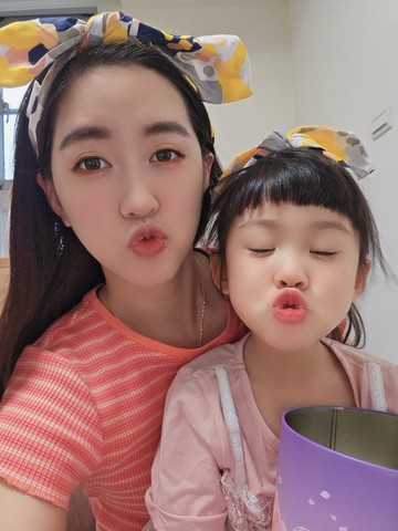 轉轉花兒 親子髮帶 寶寶髮帶 手作