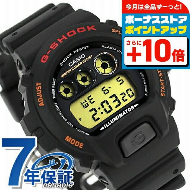 【新品未使用】G-SHOCK デジタル腕時計 ブラック gショック ジーショック G-SHOCK DW-6900UB-9 DIGITAL 6900