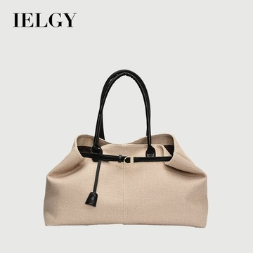 IELGY 女士托特包 休閒大容量單肩腋下包 可手提