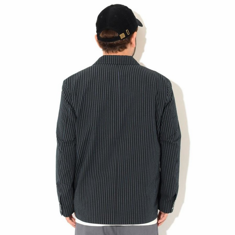 ステューシー ジャケット STUSSY メンズ Stripe Seersucker Sport Coat