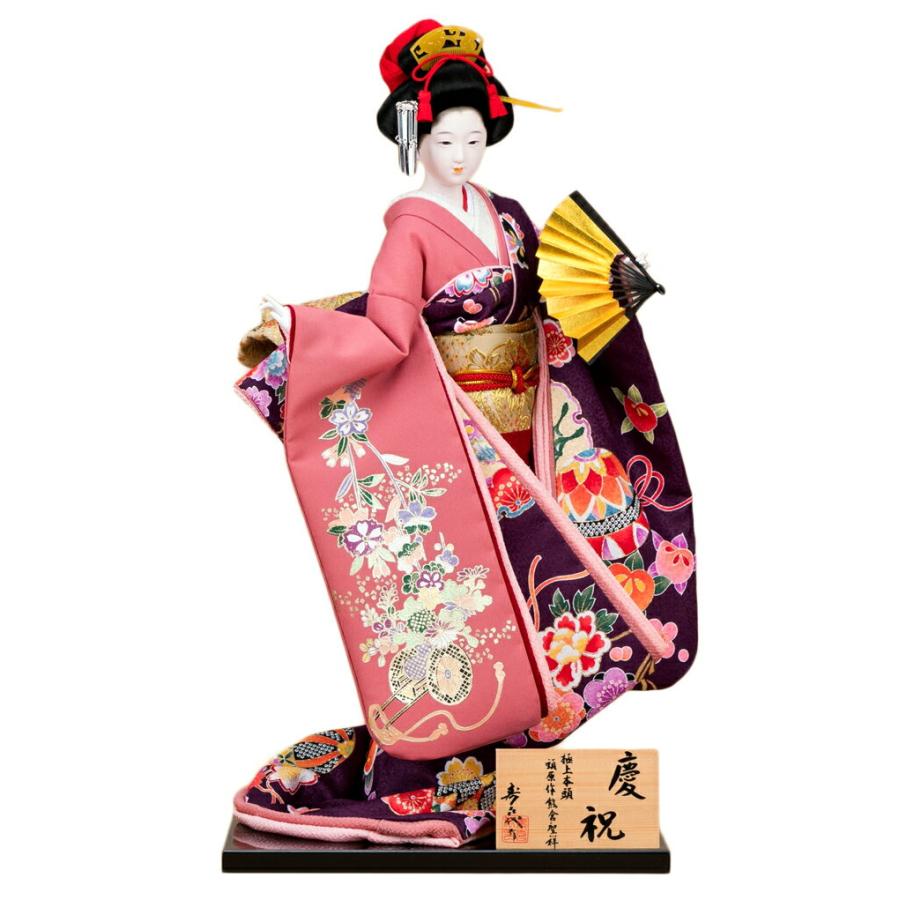 日本人形 尾山人形 人形単品 寿喜代作 熊倉聖祥原作 極上本頭 慶祝