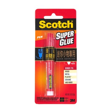 3M Scotch AD126P 迷你小物專用瞬間膠 筆狀設計 強效黏著  1個