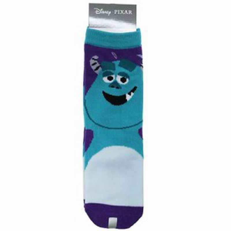 モンスターズインク 子供 用 靴下 キッズクルーソックス サリー フェイス ディズニー キャラクターグッズ メール便可 通販 Lineポイント最大1 0 Get Lineショッピング