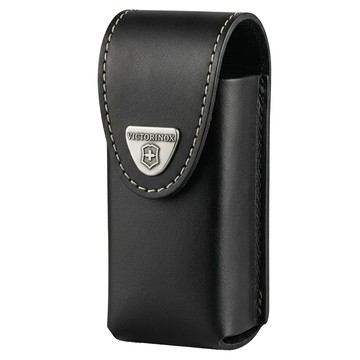 VICTORINOX 瑞士維氏 配件 4~6層皮製皮套 瑞士刀適用 111mm 黑色  1個