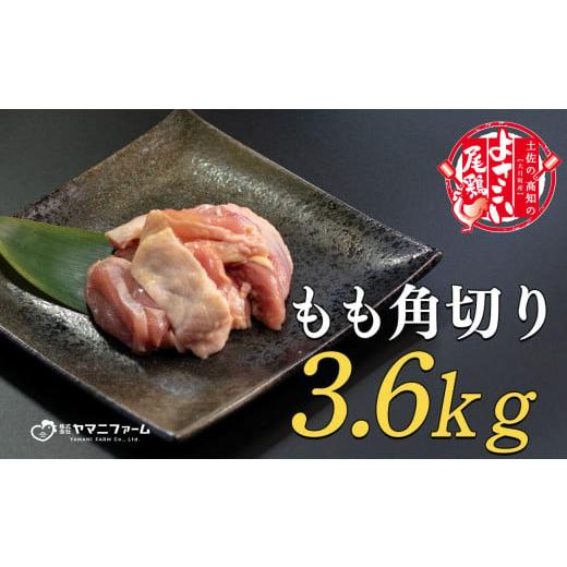 ふるさと納税 高知県 大月町 よさこい尾鶏 もも肉角切り（300g）×12パック