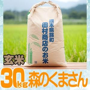 5年産　熊本県産森のくまさん玄米30ｋｇ 精米無料