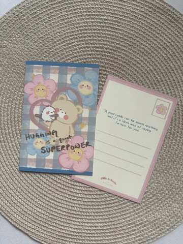 The hugging power Postcard