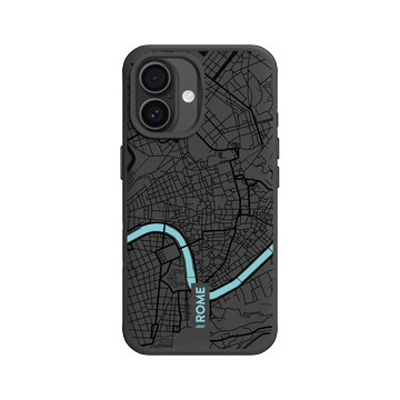 iPhone 16 SolidX 黑 - JOCR - Rome (Black Logo)