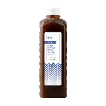 【澎沛古溜】關西老仙草八小時手工慢熬自然農法養生黑木耳露 (900CC)