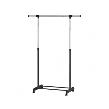 【H&R安室家】單桿升降曬衣架-黑 HG21JA