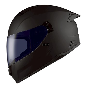 LALUNA 安全帽 IF-Z 素色 消光黑 通風 內藏墨鏡 耳機槽 眼鏡溝槽 磁吸扣設計 全可拆 安全帽 全罩