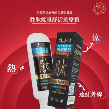 【王鍺】胜肽能量舒活按摩霜2入組