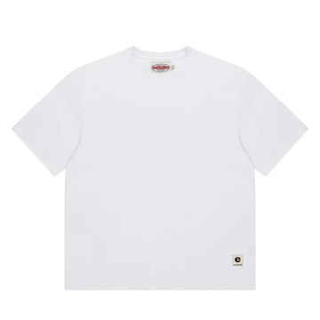 韓國 ept 浮雕 LOGO TEE 白 - 2(W)