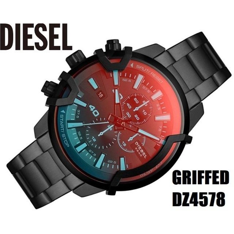 DIESEL/ディーゼル ウォッチ GRIFFED/グリフェド メンズクオーツ