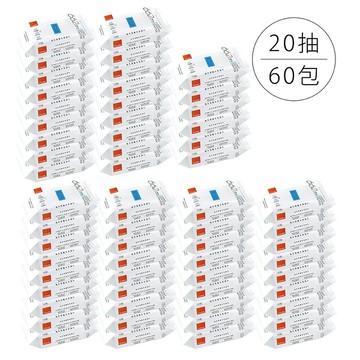 Combi 康貝 海洋深層水柔濕巾(厚)20抽｜箱購/60包入【佳兒園婦幼館】