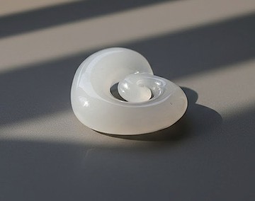 冰種翡翠愛心 | 天然緬甸A貨翡翠 | 送禮