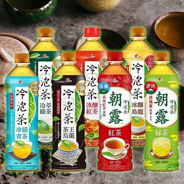 光泉 冷泡茶(585ml) 款式可選【小三美日】 DS022867 飲料 無糖茶 微糖 紅茶 綠茶 烏龍茶 青茶 下午茶