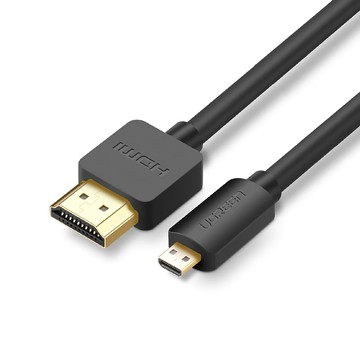 UGREEN 綠聯 Micro HDMI-HDMI傳輸線  1條  1.5m