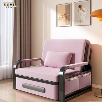 工廠直銷 沙發 沙發床 接待沙發 可開發票 沙發床折疊兩用小戶型伸縮床單人網紅款客廳陽臺多功能床新坤全館折扣/店長優選k553