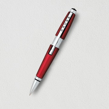 【CROSS】EDGE 創意筆款系列 紅色鋼珠筆(原廠正貨)
