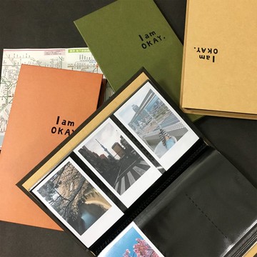 柏格文具x IamOkay【240入精裝名片本】四款顏色