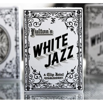 【USPCC 撲克】FULTONS NOIR "WHITE JAZZ" 撲克牌