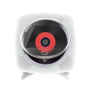 CD機 音響CD機 家用CD播放機 廠家直供掛壁式CD播放機隨身聽復讀609 專輯簡約CD播放器