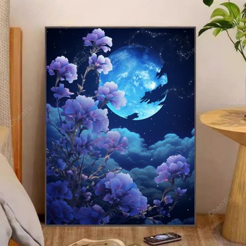 💛盒裝💛台灣現貨💛 新款5D鑽石畫 DIY鑽石貼畫 水鑽 大幅 手作 立體貼鑽畫 手工點鑽畫 鑽貼畫 滿鑽 黏鑽畫