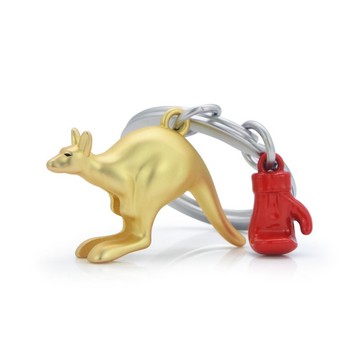 【Metalmorphose】MTM袋鼠鑰匙圈 動物吊飾/禮品/質感小物