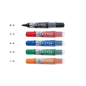 PILOT百樂   可換卡水白板筆-中字(WMBM-12L)綠