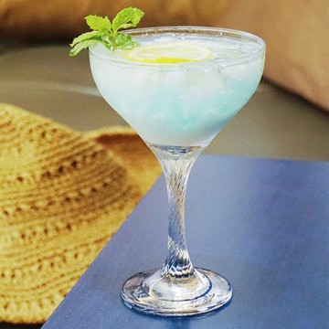 進口帕莎果汁雞尾酒杯批發馬天尼杯特飲杯牛角紋路創意酒吧酒杯