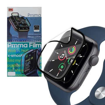 Apple Watch 保護貼 Pmma Apple Watch Series SE/6/5/4 44mm 3D透亮抗衝擊保護軟膜 螢幕保護貼