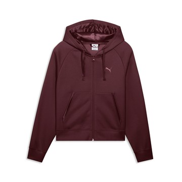 【PUMA官方旗艦】基本系列緞面連帽外套 女性 69034496