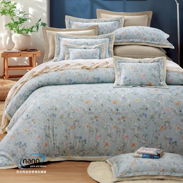 七件式床罩組 /60支無異纖精梳美國棉 /2569俏皮戀人