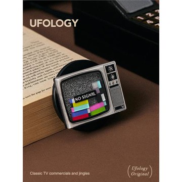 Ufology原創手機磁吸支架支持magsafe桌面便攜蘋果個性創意懶人