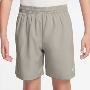 NIKE 短褲 童裝 大童 男童 6吋運動褲 B NK DF MULTI WVN SHORT 灰 DX5382-009