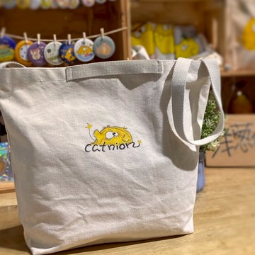 【純手繪/帆布包/側背袋/手提包】熱呼呼