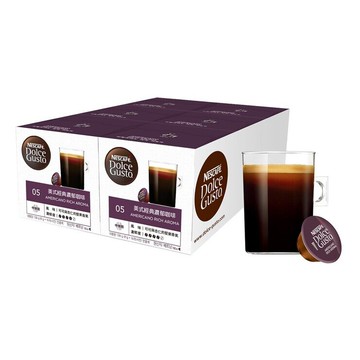 雀巢多趣酷思 美式經典濃郁咖啡膠囊組 96顆 適用NESCAFE Dolce Gusto機器