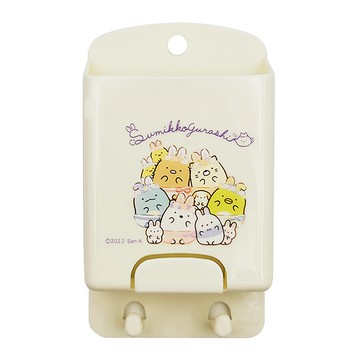 Skater 磁鐵小物收納籃  角落生物 白色  1個