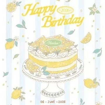 🎂官方正版🌻 NCT DREAM 李楷燦 HAECHAN 2026 生日周邊 Happy Birthday 蛋糕 亞克力