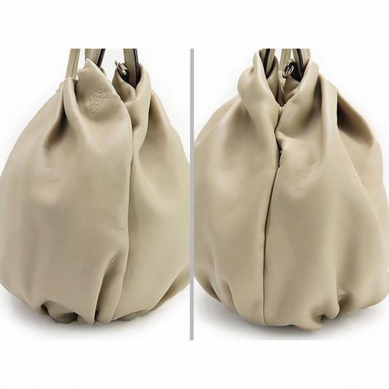 新品同様 ロエベ LOEWE バウンスバッグ アナグラム 2WAY