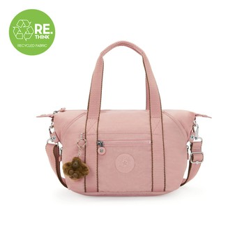 珊瑚粉手提側背包-ART MINI