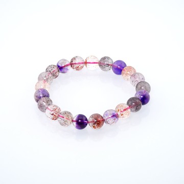 寶麗金珠寶-天然超七水晶手珠 手鍊