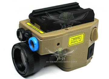 ELEMENT元素 LLM01 整合 紅鐳射+雙IR標記+LED強光戰術電筒 沙色