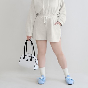 雲朵棉鬆緊綁帶休閒短褲